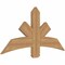 Ekena Millwork Alberta Smooth Timber Gable Bracket, Western Red Cedar, 48"W x 24"H x 1 1/2"D x 5 1/2"F, 12/12 Pitch GBW048X24X0206ALB00SWR - alternate 2